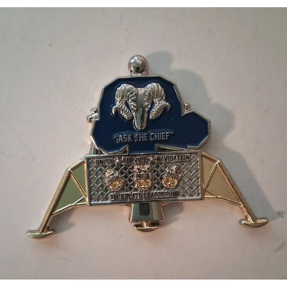 Challenge Coin Space Coast GPO Mess 